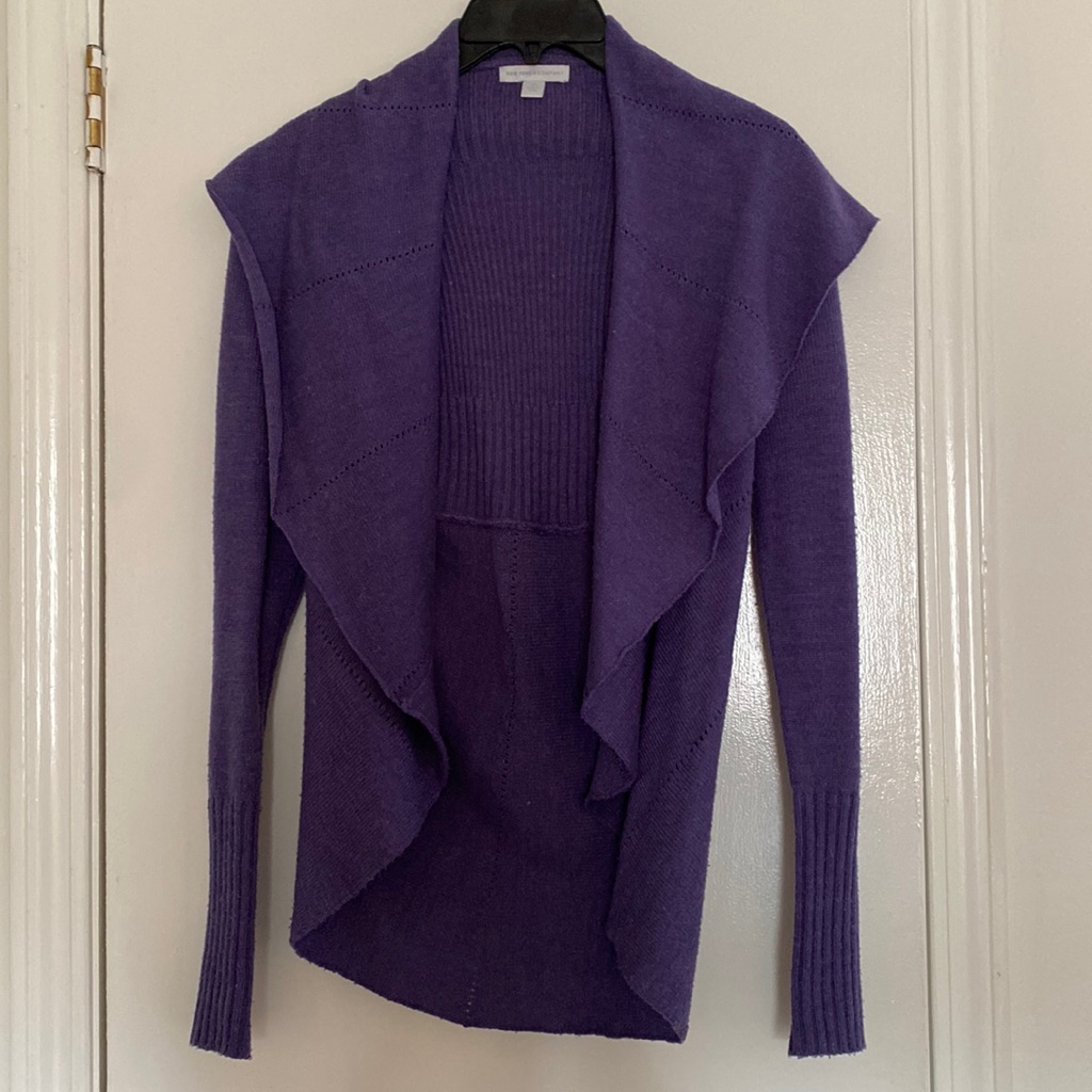 New York & Company Purple Sweater